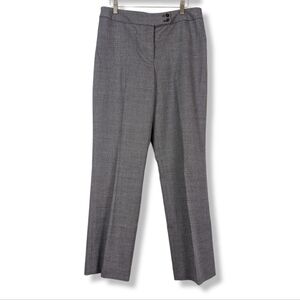 Pendleton Savvy Stretch Wool Dress Pants Slacks 10 Navy Blue Gray Straight Leg